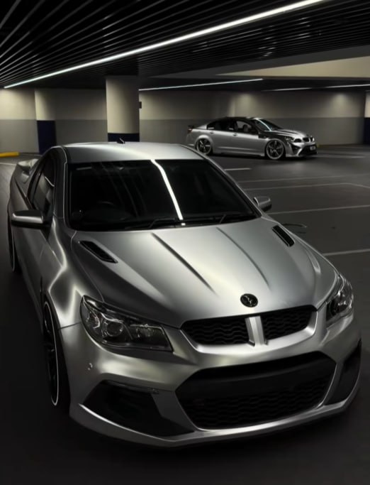 HSV GTS parking garage